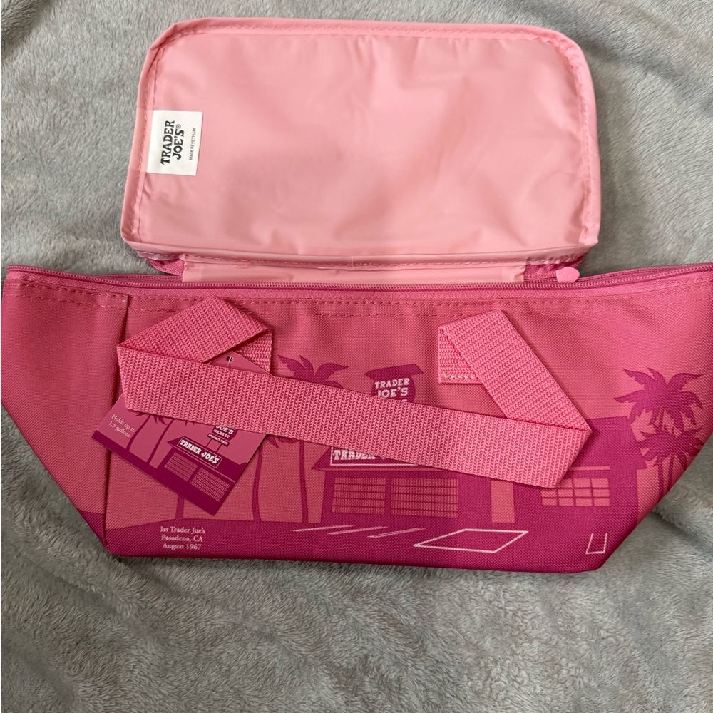 Trader Joe's Mini Insulated Bag - Pink